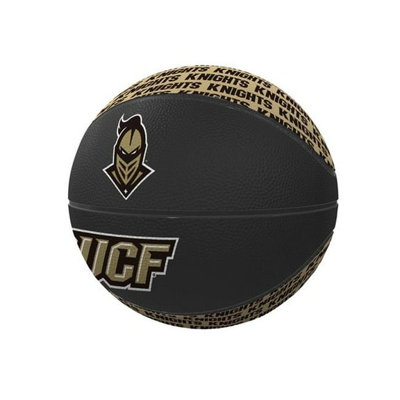 Logo Brands 118-91MR-1 Central Florida Repeating Logo Mini-Size Rubber Basketball