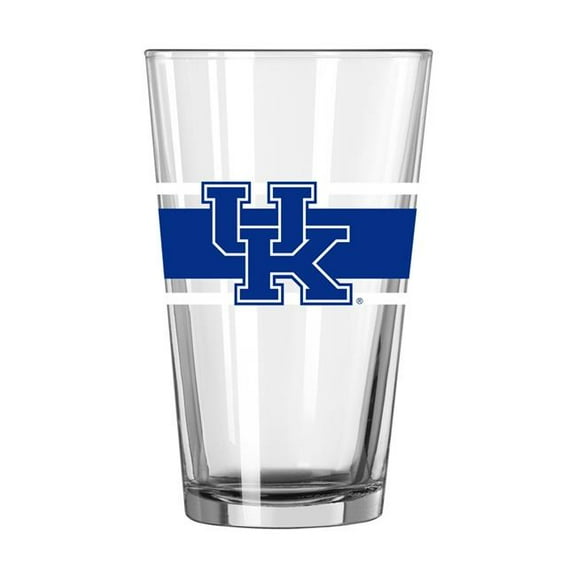 Logo Brands 159-G16P-16 16 oz Kentucky Stripe Pint Glass