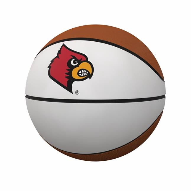 Logo Brands 161-91FA-1 Louisville Cardinals Official-Size Autograph Basketball