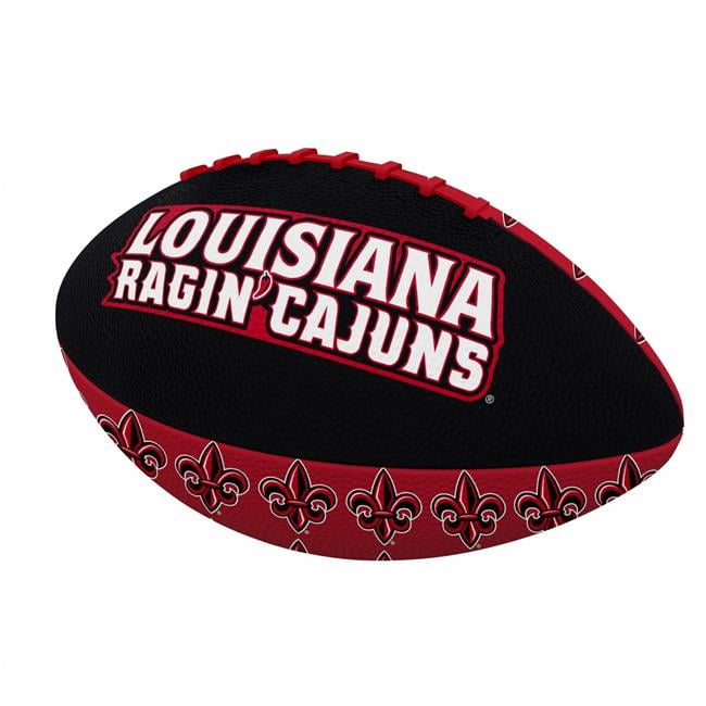 Logo Brands 164-93MR-3 LA Lafayette Repeating Mini-Size Rubber Football