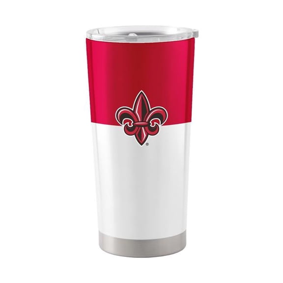 Logo Brands 164-S20T-11 LA Lafayette Colorblock 20 oz Stainless Tumbler