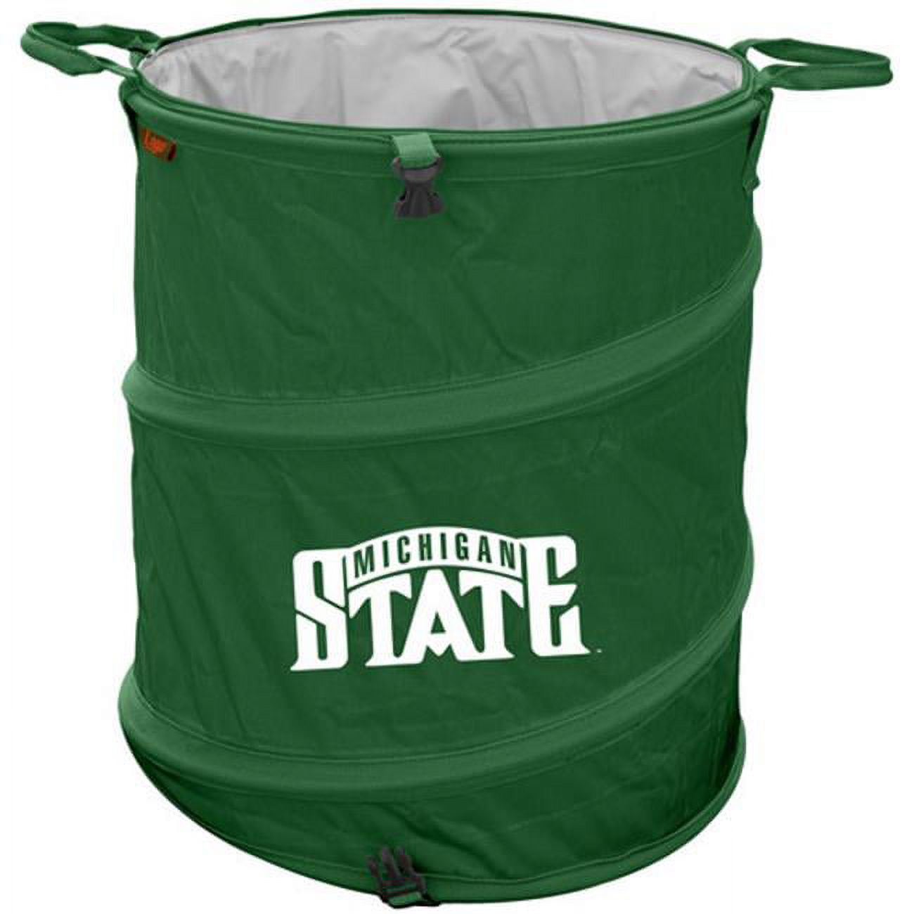 Logo Brands 172-35 Michigan State Trash Can