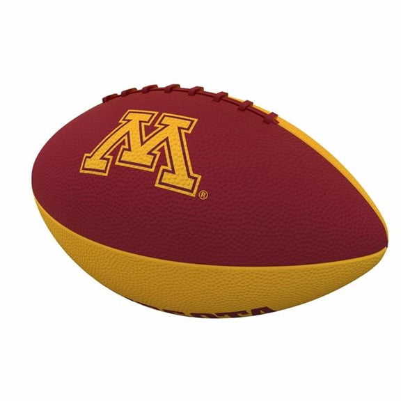 Logo Brands 175-93JR-2 Minnesota Pinwheel Junior Size Rubber Football