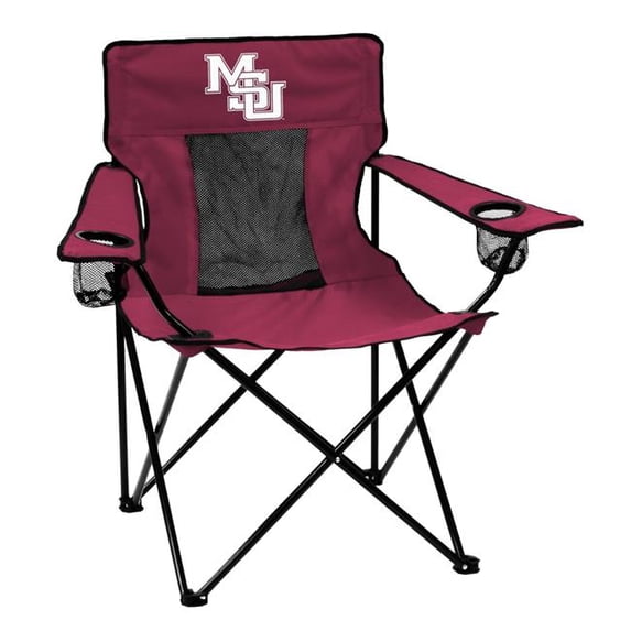 Logo Brands 177V-12E-MS Mississippi State Elite Interlocking MS Chair
