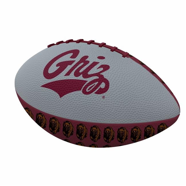 Logo Brands 179-93MR-3 Montana Repeating Mini-Size Rubber Football