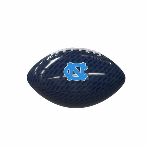 Logo Brands 185-93MG-1 North Carolina Carbon Fiber Mini Size Glossy Football