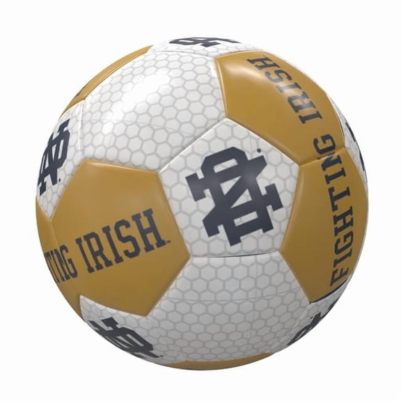 Logo Brands 190-94S1-1 Notre Dame Soccer Ball