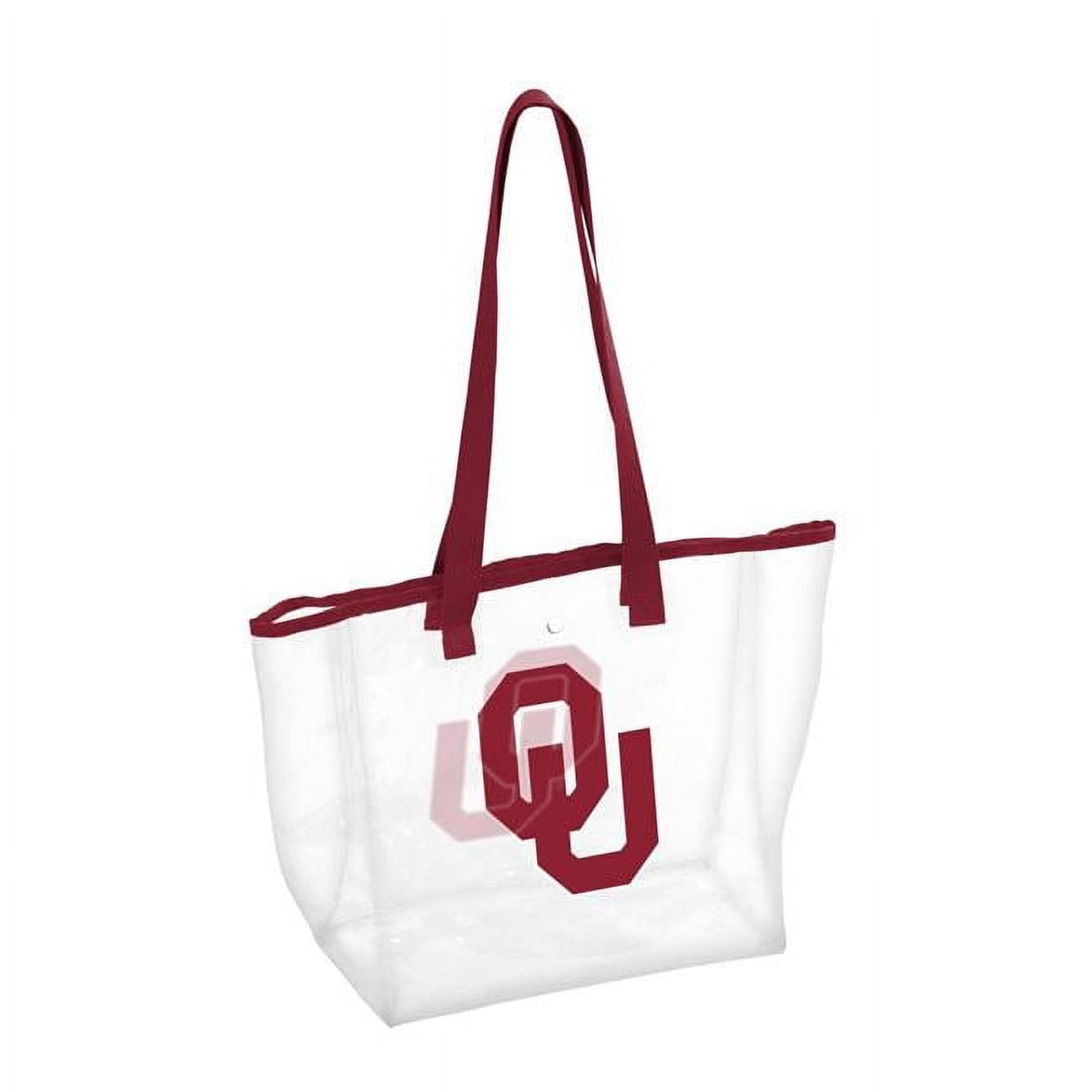 Logo Brands 192-65P 12 in. Oklahoma Stadium Clear Bag 