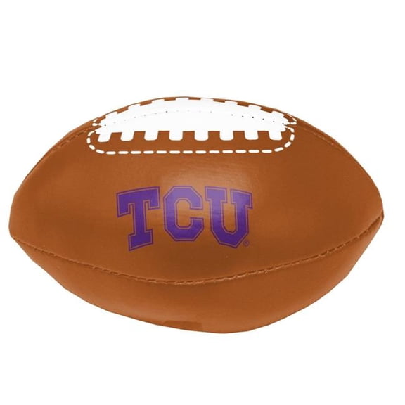 Logo Brands 215-93MCS-CB TCU Composite Brown Micro Soft Football