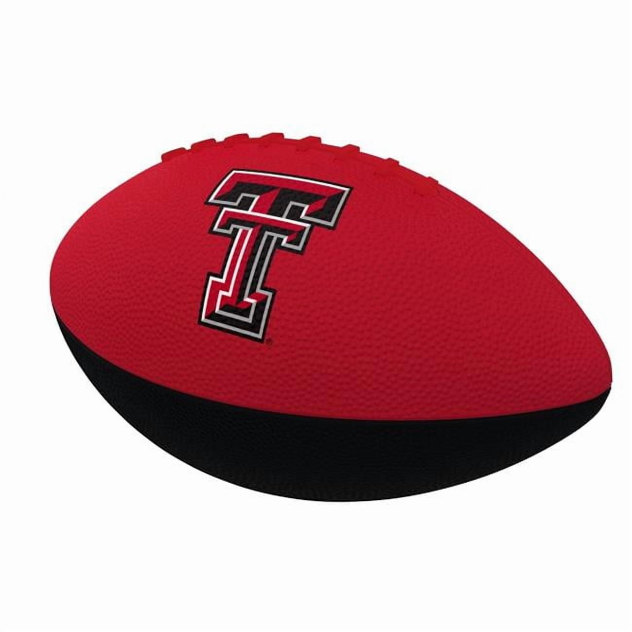 Logo Brands 220-93JR-2 Texas Tech Pinwheel Junior Size Rubber Football