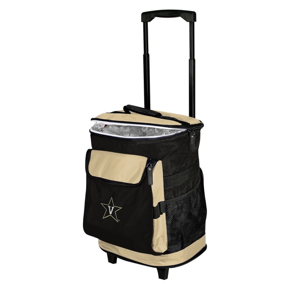Logo Brands 23257 Ncaa Vanderbilt Rolling Cooler