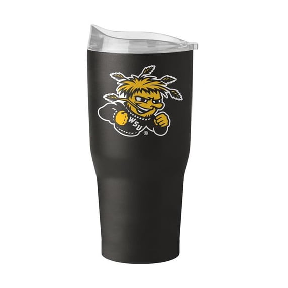 Logo Brands 256-S30PT-34 Wichita State Shockers 30 oz Flipside Powder Coat Tumbler