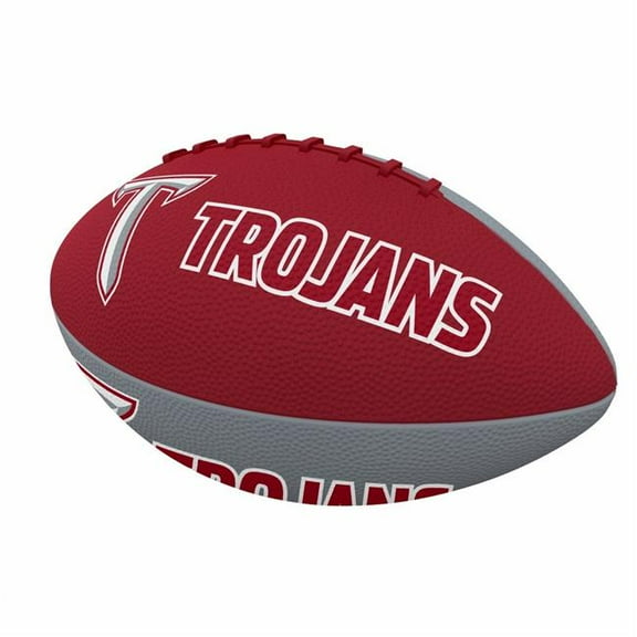 Logo Brands 259-93JR-1 Troy Combo Logo Junior-Size Rubber Football