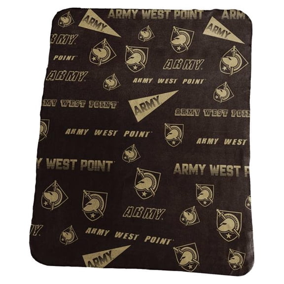 Logo Brands 283-23-24F Army Academy Fanatics Classic Fleece Throw