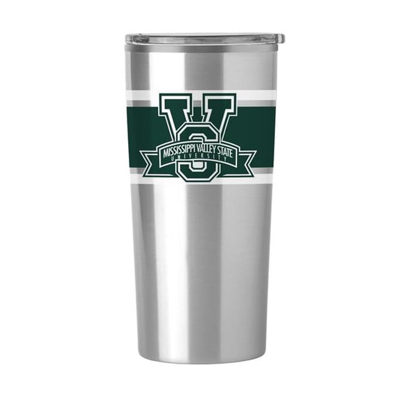 Logo Brands 287-SP20T-16 Mississippi Valley St. University Stripe 20 oz Fusion Tumbler