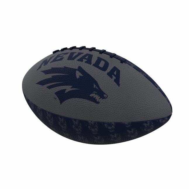 Logo Brands 313-93MR-3 Nevada Reno Repeating Mini-Size Rubber Football
