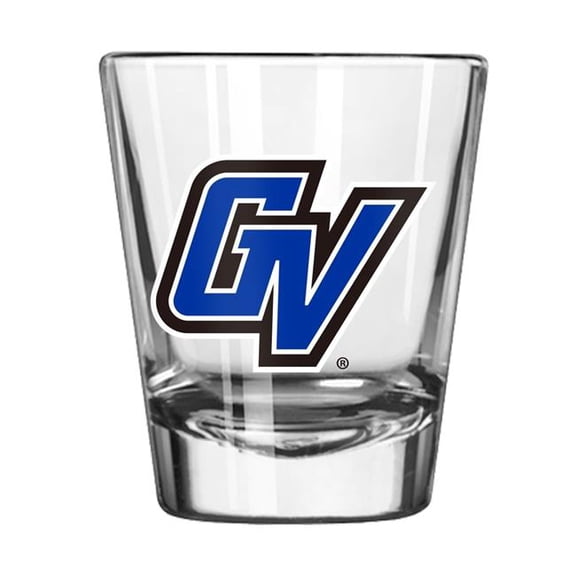 Logo Brands 328-G2S-1 Grand Valley State 2 oz Gameday Shot Glass