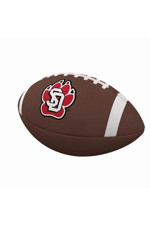 338-93FC-1 South Dakota Team Stripe Official-Size Composite Football