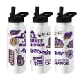 thumbnail image 1 of Logo Brands 265-S34QB-63 34 oz James Madison Native Quencher Bottle, 1 of 1