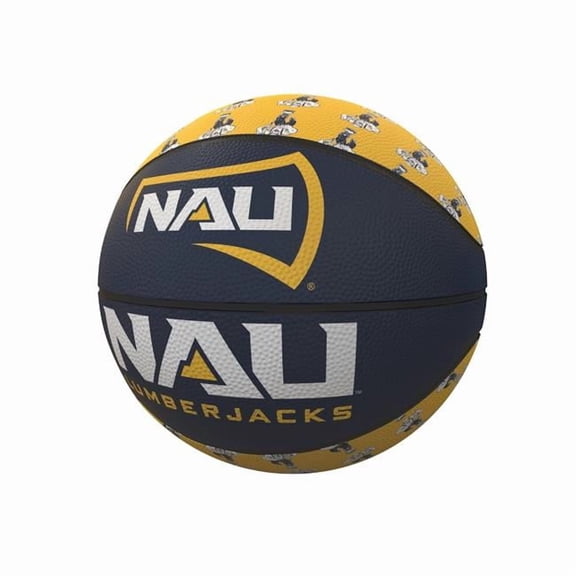 Logo Brands 340-91MR-1 Northern Arizona Mini-Size Rubber Basketball