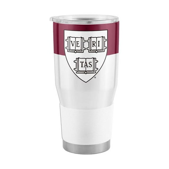 Logo Brands 358-S30T-11 Harvard 30 oz Colorblock Stainless Steel Tumbler
