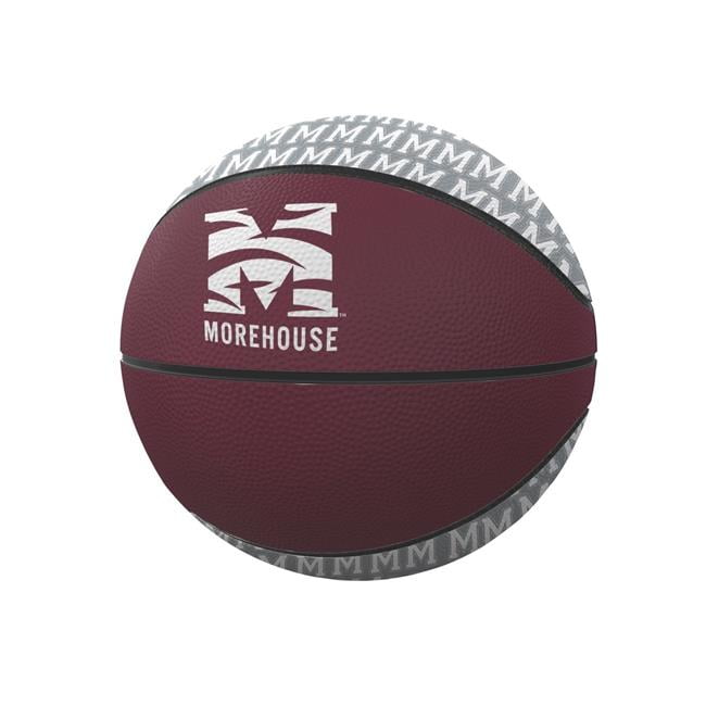 Logo Brands 363-91MR-1 Morehouse Mini Size Rubber Basketball