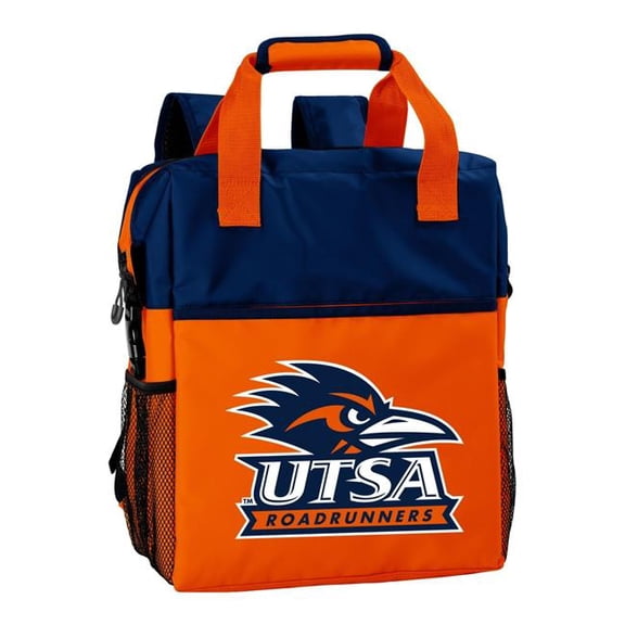 Logo Brands 379-612-24S NCAA UTSA Roadrunners Backpack Cooler