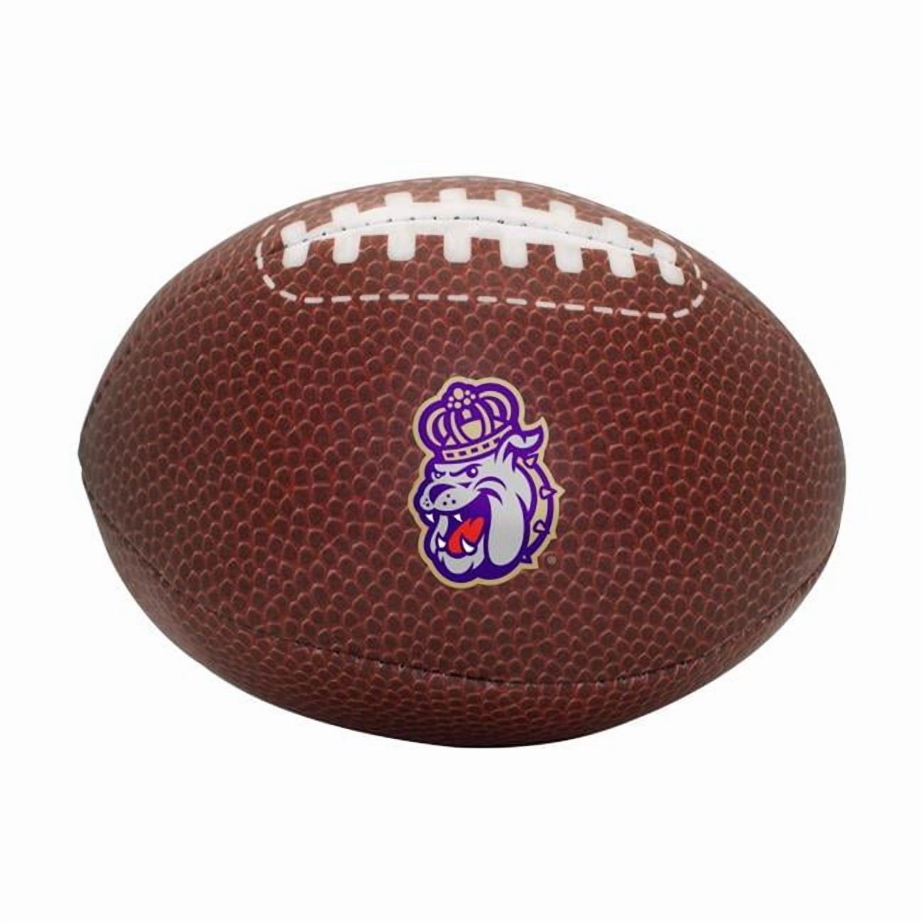Logo Brands 265-93MCS-CB 4.5 x 3 x 3 in. James Madison Composite Brown Micro Soft Football