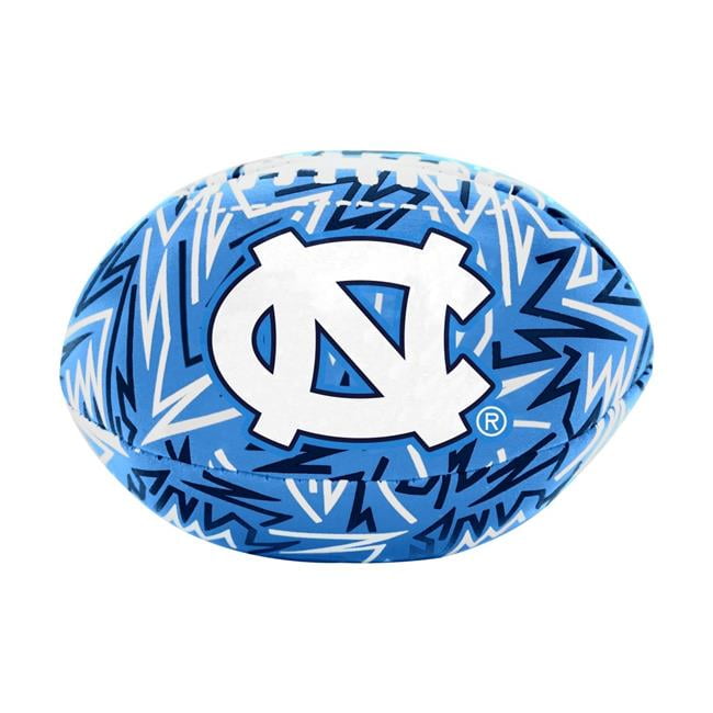 Logo Brands 185-93MCS-R1 4.5 x 3 x 3 in. North Carolina Graffiti Micro Soft Football