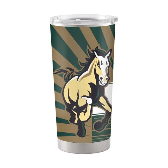Logo Brands 451-S20T-14 Cal Poly 20 oz Mascot Stainless Tumbler