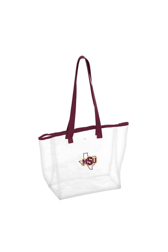 454-65P Midwestern State Stadium Clear Tote