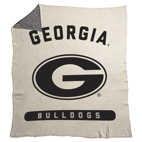 Georgia Bulldogs 50" x 60" Luxe Dreams Throw Blanket
