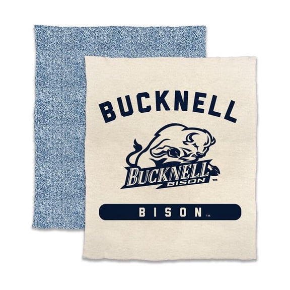 Logo Brands 572-281-74 Bucknell Bison Luxe Prime Dreams Throw