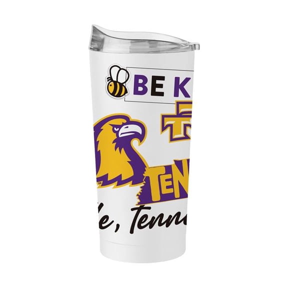 Logo Brands 579-S20PT-63 Tennessee Tech 20 oz Native Powder Coat Tumbler