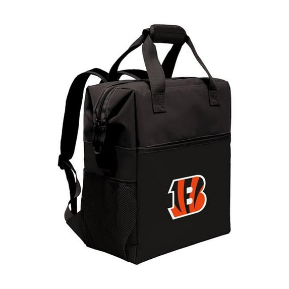 Logo Brands 607-612 Cincinnati Bengals Backpack Cooler
