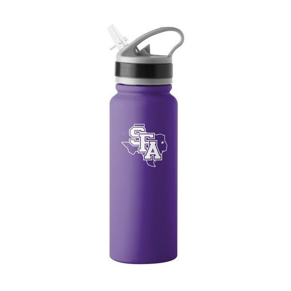 Logo Brands 614772 Stephen F. Austin University 25 oz Stainless Single Wall Flip Top Bottle