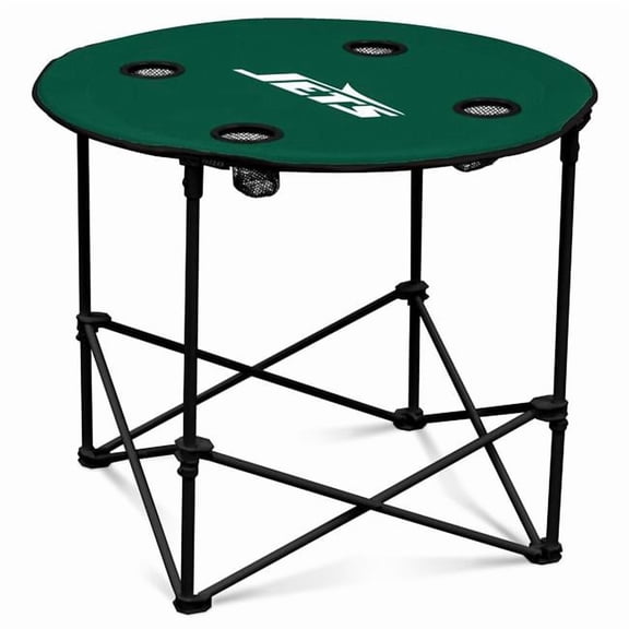Logo Brands 622-31 NFL York Jets Round Table