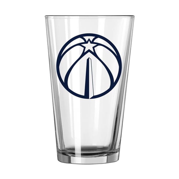 Logo Brands 730-G16P-1 Washington Wizards 16 oz Gameday Pint Glass