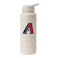 thumbnail image 1 of Logo Brands Arizona Diamondbacks 34oz. Sand Ghost Quencher Bottle, 1 of 1