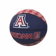 thumbnail image 1 of Logo Brands  Arizona Repeating Logo Mini-Size Rubber Basketball, 1 of 1