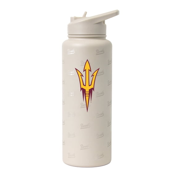 Logo Brands Arizona State Sun Devils 34oz. Sand Ghost Quencher Bottle