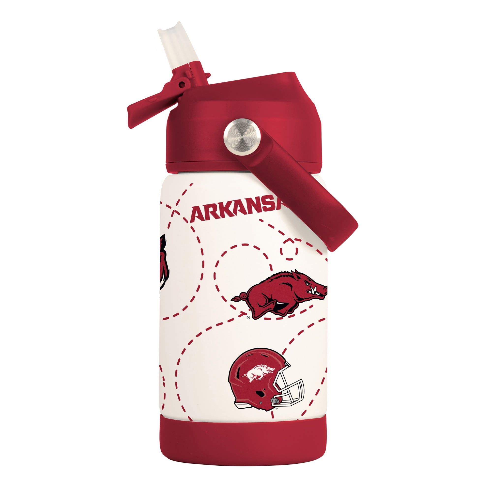 Walmart Razorback Logos Logo Brands Arkansas Razorbacks 12oz. Mascot Bottle - Walmart.com