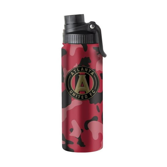 Logo Brands Atlanta United 21 oz Camo Twist Top Water Bottle
