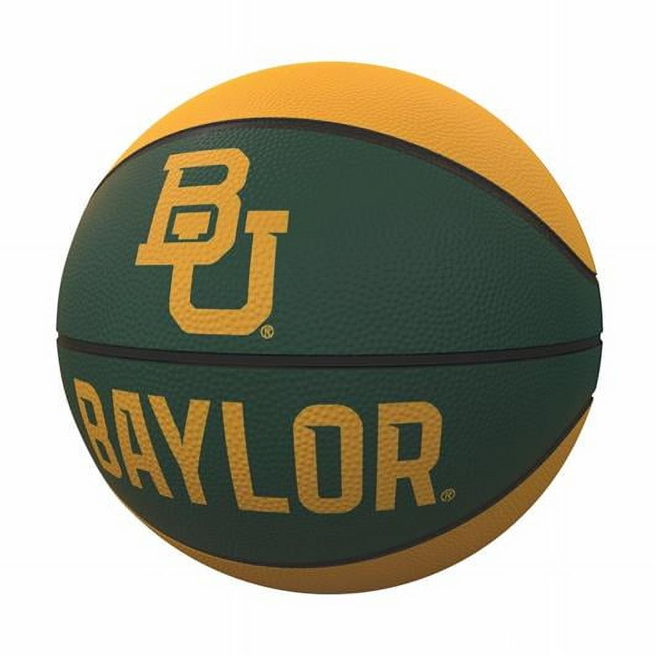 Logo Brands 111-91MR-1 Baylor Repeating Logo Mini-Size Rubber Basketball