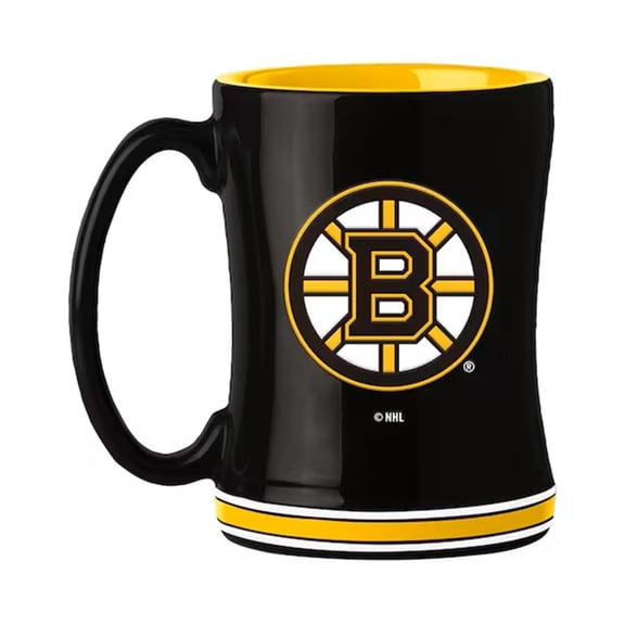 Bruins 14oz Relief Mug by Logo Brands