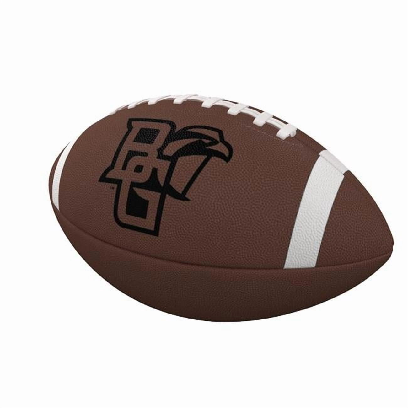 Logo Brands 114-93FC-1 Bowling Green Team Stripe Official-Size Composite Football