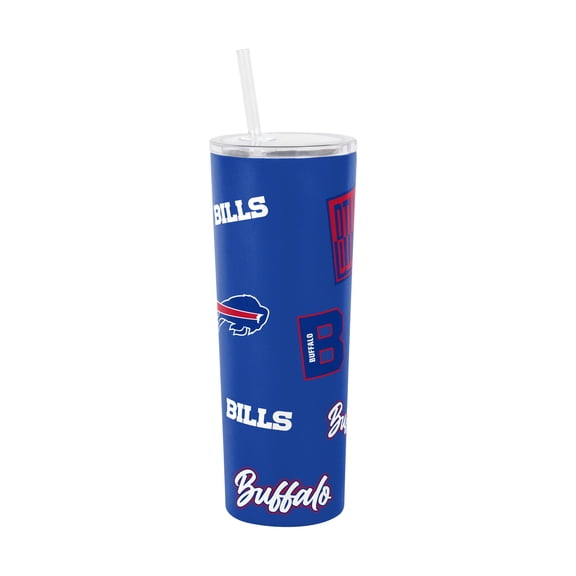 Logo Brands Buffalo Bills 30oz Dreamweave Straw Tumbler