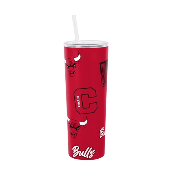 Logo Brands Chicago Bulls 30oz Dreamweave Straw Tumbler