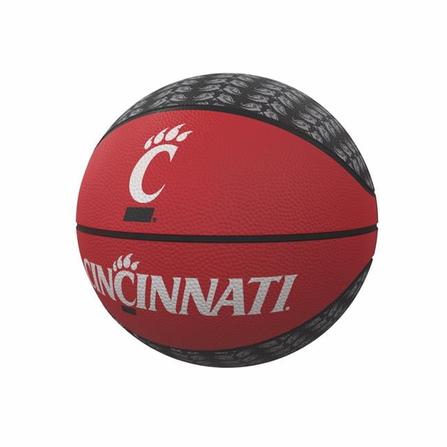 Logo Brands  Cincinnati Repeating Logo Mini-Size Rubber Basketball