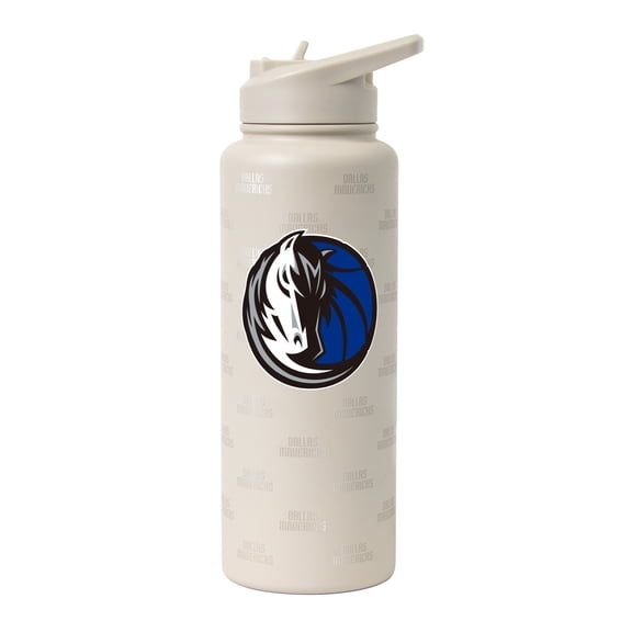 Logo Brands Dallas Mavericks 34oz. Sand Ghost Quencher Bottle